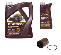 Febi BILSTEIN Olio 6L mannol Energy Premium 5W-30 per Opel Corsa D S07 1.3