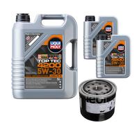 Febi BILSTEIN Olio 7L Liqui Moly Top Tec 4200 5W-30 per Nissan Micra IV K13