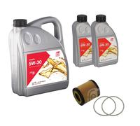 Febi BILSTEIN Olio 7L Longlife 5W-30 per Opel Astra H Twintop L67 1.9 CDTI