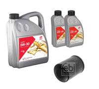 Febi BILSTEIN Olio 7L Longlife 5W-30 per Toyota Rav 4 III _A3_ 2.0 4WD 2.4