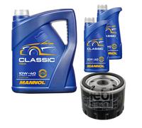Febi BILSTEIN Olio 7L mannol Classic 10W-40 per Smart Fortwo Coupe 453 1.0