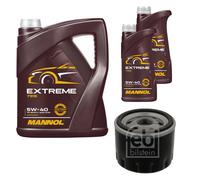 Febi BILSTEIN Olio 7L mannol extreme 5W-40 per Fiat Doblo 119 1.9 D Multijet