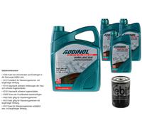 Febi BILSTEIN Olio 8L Addinol Super Light 0540 per Mercedes-Benz 190 W201 E