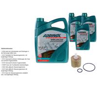 Febi BILSTEIN Olio 8L Addinol Super Light 0540 per Toyota Rav 4 IV _A4_ 2.5