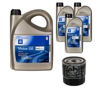 Febi BILSTEIN Olio 8L GM 5W-30 dexos2 Longlife per Opel Meriva Astra H L48