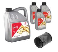 Febi BILSTEIN Olio 8L Longlife 5W-30 per Toyota Rav 4 III _A3_ 2.0 4WD 2.4