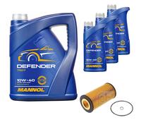Febi BILSTEIN Olio 8L mannol Defender 10W-40 per Audi A8 4E2 4E8 4.2 Quattro