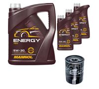 Febi BILSTEIN Olio 8L mannol Energia 5W-30 per Jaguar Xk Cabriolet_J43_4.2
