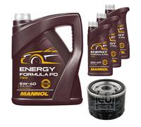 Febi BILSTEIN Olio 8L mannol Energia Formula Pd 5W-40 per Smart Fortwo Coupe