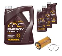 Febi BILSTEIN Olio 8L mannol Energy Combi Ll 5W-30 per Audi A8 4E2 4E8 4.2