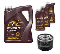 Febi BILSTEIN Olio 8L mannol Energy Combi Ll 5W-30 per Dacia Duster US _ 1.5