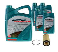 Febi BILSTEIN Olio 9L Addinol Giga Luce Mv 0530 Ll per Audi A8 4E_6.0 W12