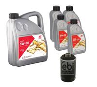 Febi BILSTEIN Olio 9L Longlife 5W-30 per Audi A4 Avant 8K5 B8 1.8 TFSI 2.0
