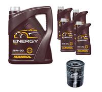 Febi BILSTEIN Olio 9L mannol Energia 5W-30 per Jaguar Xk Cabriolet_J43_4.2