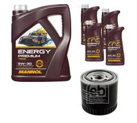 Febi BILSTEIN Olio 9L mannol Energy Premium 5W-30 per Mazda Tribute EP 3.0