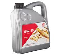 FEBI BILSTEIN Olio motore 15W-40 Olio minerale 4 L Compatibilità con RENAULT Clio 3 Hatchback BR0/1, CR0/1 Clio 2 BB0/1/2, CB0/1/2, PEUGEOT 206 2 volumi/Coda spiovente 2A/C, VW Golf 4 Hatchback 1J1