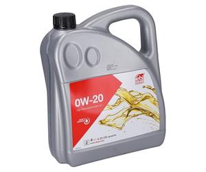 FEBI BILSTEIN Olio motore Helix 0W-20 4 L Compatibilità con VW Polo Hatchback 6R1, 6C1 Golf 7 Hatchback 5G1, BQ1, BE1, BE2, FIAT 500 312, AUDI A3 Sportback 8VA, 8VF, DACIA SANDERO II