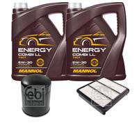 FEBI BILSTEIN Pacchetto di ispezione 10L MANNOL Energy Comby LL 5W-30 per
