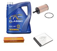 FEBI BILSTEIN Pacchetto di ispezione 5L MANNOL Classic 10W-40 per Citroën