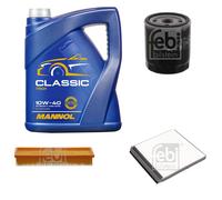 FEBI BILSTEIN Pacchetto di ispezione 5L MANNOL Classic 10W-40 per Citroën