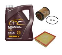 FEBI BILSTEIN Pacchetto di ispezione 5L MANNOL Diesel TDI 5W-30 per BMW Serie 3
