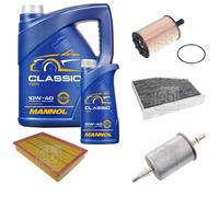 FEBI BILSTEIN Pacchetto di ispezione 6L MANNOL Classic 10W-40 per Audi A3
