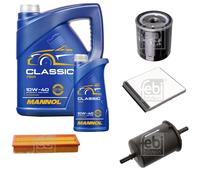 FEBI BILSTEIN Pacchetto di ispezione 6L MANNOL Classic 10W-40 per Citroën