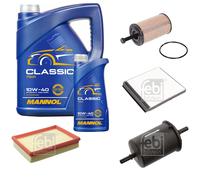 FEBI BILSTEIN Pacchetto di ispezione 6L MANNOL Classic 10W-40 per Citroën Xsara