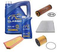 FEBI BILSTEIN Pacchetto di ispezione 6L MANNOL Classic 10W-40 per Mercedes-Benz