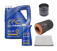 FEBI BILSTEIN Pacchetto di ispezione 6L MANNOL Classic 10W-40 per Peugeot Boxer