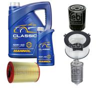 FEBI BILSTEIN Pacchetto di ispezione 6L MANNOL Classic 10W-40 per VW Transporter