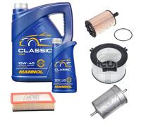 FEBI BILSTEIN Pacchetto di ispezione 6L MANNOL Classic 10W-40 per VW Transporter