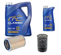 FEBI BILSTEIN Pacchetto di ispezione 6L MANNOL Classic 10W-40 per VW Transporter