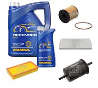 FEBI BILSTEIN Pacchetto di ispezione 6L MANNOL Defender 10W-40 per Citroën C8
