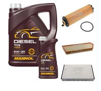 FEBI BILSTEIN Pacchetto di ispezione 6L MANNOL Diesel TDI 5W-30 per