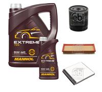FEBI BILSTEIN Pacchetto di ispezione 6L MANNOL Extreme 5W-40 per Citroën