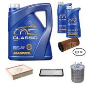 FEBI BILSTEIN Pacchetto di ispezione 7L MANNOL Classic 10W-40 per Mercedes