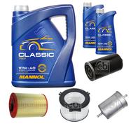 FEBI BILSTEIN Pacchetto di ispezione 7L MANNOL Classic 10W-40 per VW Transporter