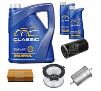 FEBI BILSTEIN Pacchetto di ispezione 7L MANNOL Classic 10W-40 per VW Transporter
