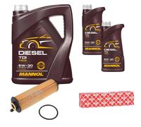 FEBI BILSTEIN Pacchetto di ispezione 7L MANNOL Diesel TDI 5W-30 per