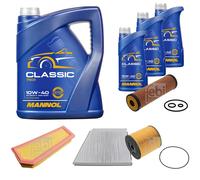 FEBI BILSTEIN Pacchetto di ispezione 8L MANNOL Classic 10W-40 per Mercedes-Benz