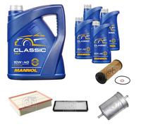 FEBI BILSTEIN Pacchetto di ispezione 9L MANNOL Classic 10W-40 per Mercedes