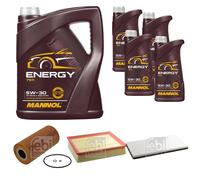 FEBI BILSTEIN Pacchetto di ispezione 9L MANNOL Energia 5W-30 per Mercedes-Benz