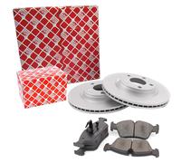 Febi BILSTEIN Pastiglie Freno + Dischi Freno Anteriori Ventilati per Peugeot 206
