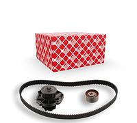 FEBI BILSTEIN Pompa acqua + Kit cinghie dentate 45100 | Compatibile con: FIAT 500, DOBLO Großraumlimousine, DOBLO Kasten/Großraumlimousine, GRANDE PUNTO, IDEA, PANDA