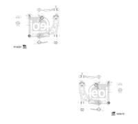 Febi BILSTEIN Querlenkersatz Sinistra Destra per Hyundai Tucson Tle TL per Kia