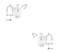 Febi BILSTEIN Set Barra Trasversale Sinistra Destra per Chrysler 300 C Tour LX
