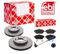FEBI BILSTEIN Set Di Dischi Freno ventilato ant. + Pastiglie per Mercedes W176
