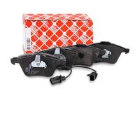 FEBI BILSTEIN Set di pastiglie freno con contatto di avvertimento anteriore | Compatibile con: AUDI A4 B6, A4 B6 Avant, A4 B6 Cabriolet, A4 B7, A4 B7 Avant, A4 B7 Cabriolet, A6 Allroad C6, A6 C6