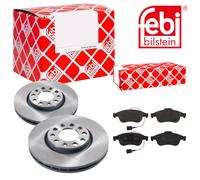 Febi BILSTEIN Set Dischi Freno Anteriori Ventilati + Pastiglie per Alfa Romeo